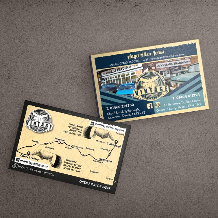 Vintage Trading Post Business Cards